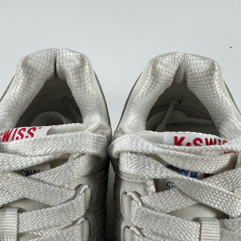 K-Swiss Si-18 International Heritage Low White Red Blue Mens 7 08381-113-M - Picture 8 of 12